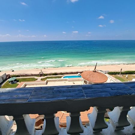 Panorama Apartment With A Charming Sea View Near Alexandria And Burg Elarab Intl Airport With Free Wifi شقة باطلالة ساحرة على البحر اول الساحل الشمالي Dış mekan fotoğraf