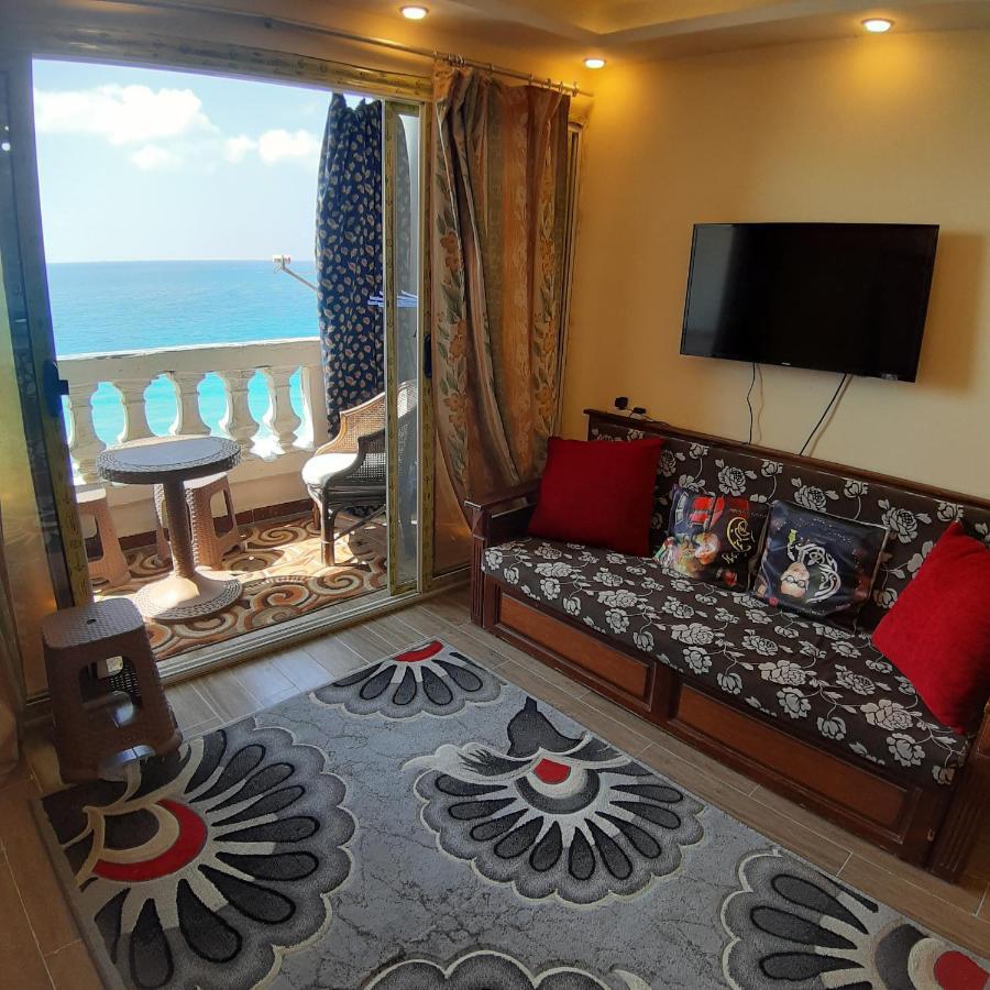 Panorama Apartment With A Charming Sea View Near Alexandria And Burg Elarab Intl Airport With Free Wifi شقة باطلالة ساحرة على البحر اول الساحل الشمالي Dış mekan fotoğraf