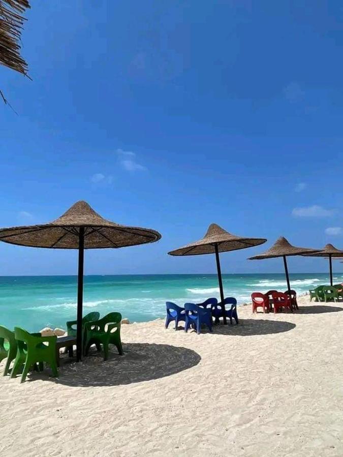 Panorama Apartment With A Charming Sea View Near Alexandria And Burg Elarab Intl Airport With Free Wifi شقة باطلالة ساحرة على البحر اول الساحل الشمالي Dış mekan fotoğraf