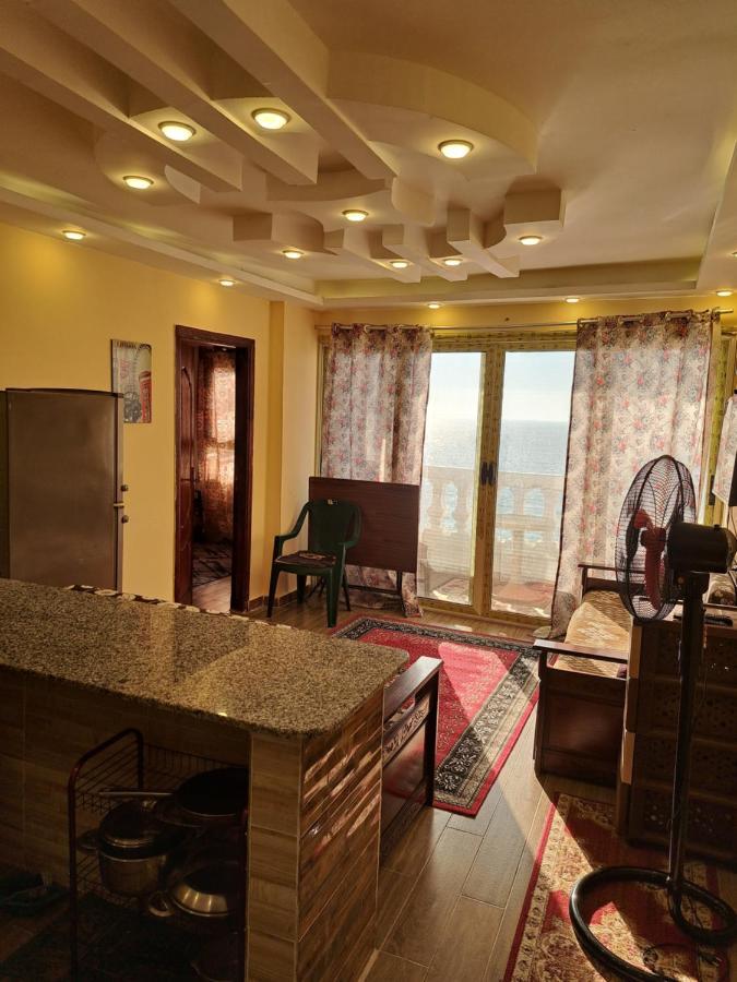 Panorama Apartment With A Charming Sea View Near Alexandria And Burg Elarab Intl Airport With Free Wifi شقة باطلالة ساحرة على البحر اول الساحل الشمالي Dış mekan fotoğraf