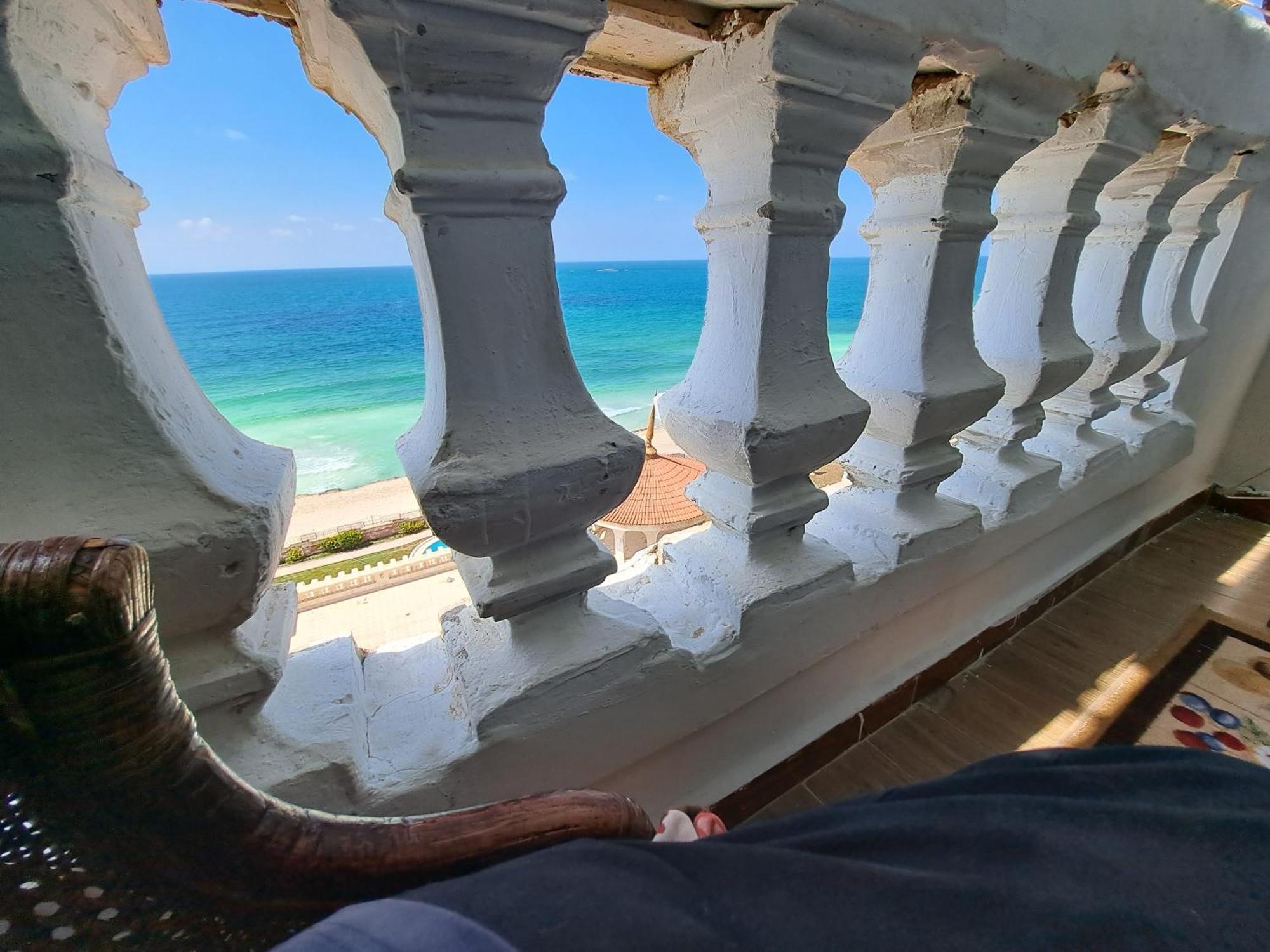 Panorama Apartment With A Charming Sea View Near Alexandria And Burg Elarab Intl Airport With Free Wifi شقة باطلالة ساحرة على البحر اول الساحل الشمالي Dış mekan fotoğraf