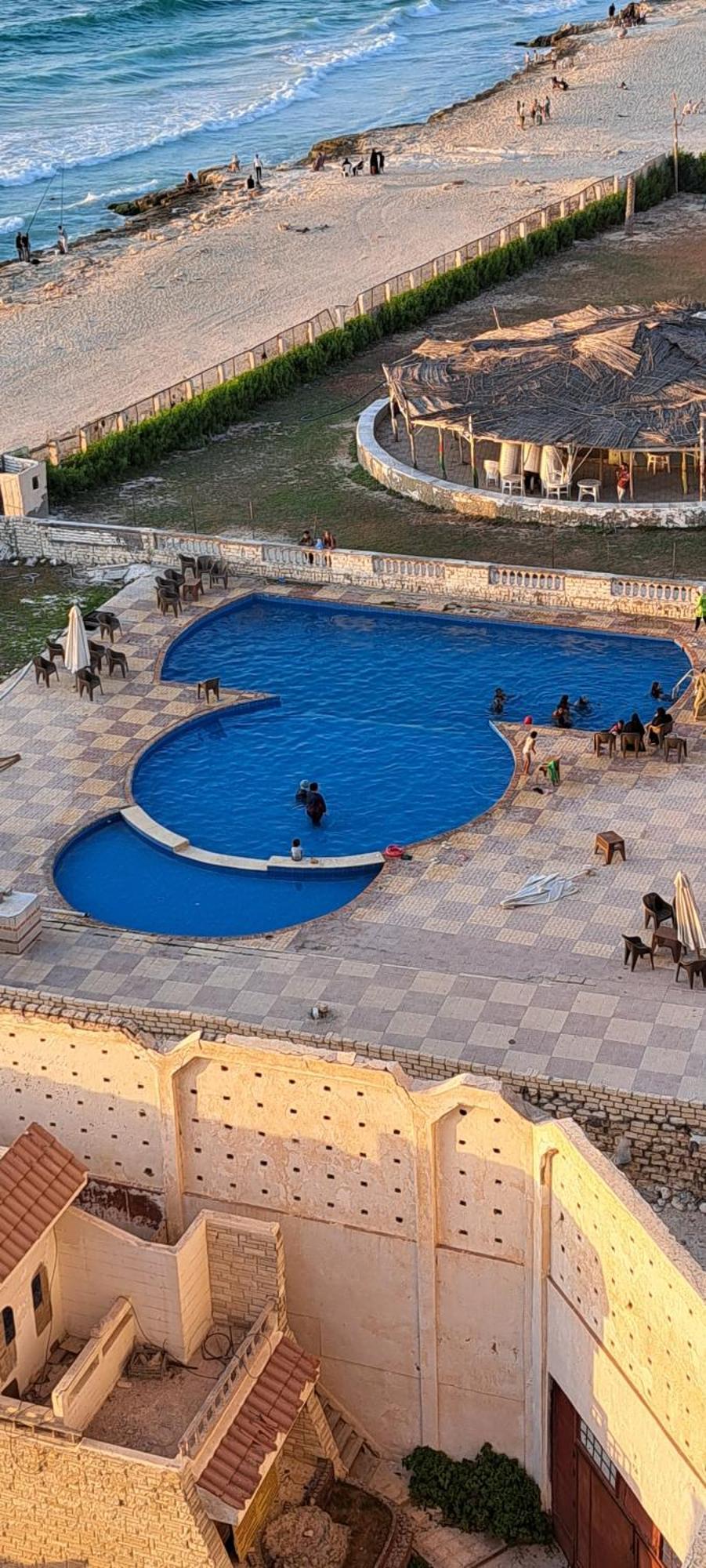 Panorama Apartment With A Charming Sea View Near Alexandria And Burg Elarab Intl Airport With Free Wifi شقة باطلالة ساحرة على البحر اول الساحل الشمالي Dış mekan fotoğraf