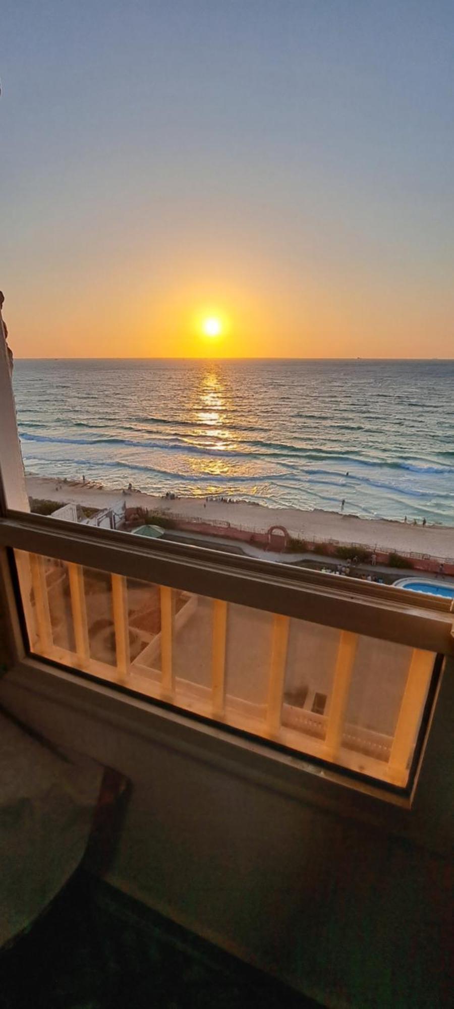 Panorama Apartment With A Charming Sea View Near Alexandria And Burg Elarab Intl Airport With Free Wifi شقة باطلالة ساحرة على البحر اول الساحل الشمالي Dış mekan fotoğraf