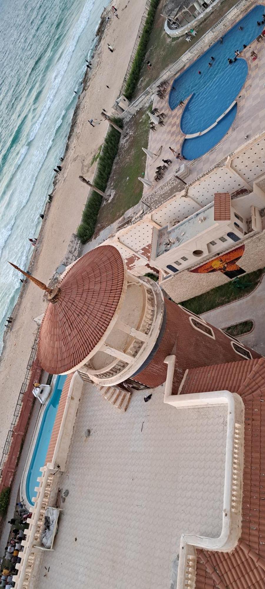Panorama Apartment With A Charming Sea View Near Alexandria And Burg Elarab Intl Airport With Free Wifi شقة باطلالة ساحرة على البحر اول الساحل الشمالي Dış mekan fotoğraf