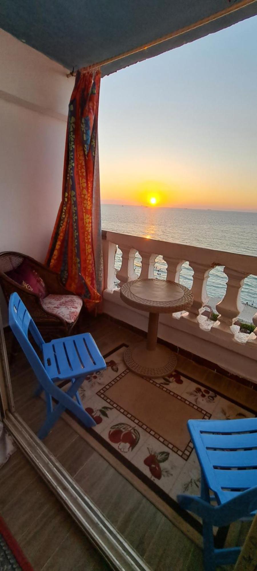 Panorama Apartment With A Charming Sea View Near Alexandria And Burg Elarab Intl Airport With Free Wifi شقة باطلالة ساحرة على البحر اول الساحل الشمالي Dış mekan fotoğraf